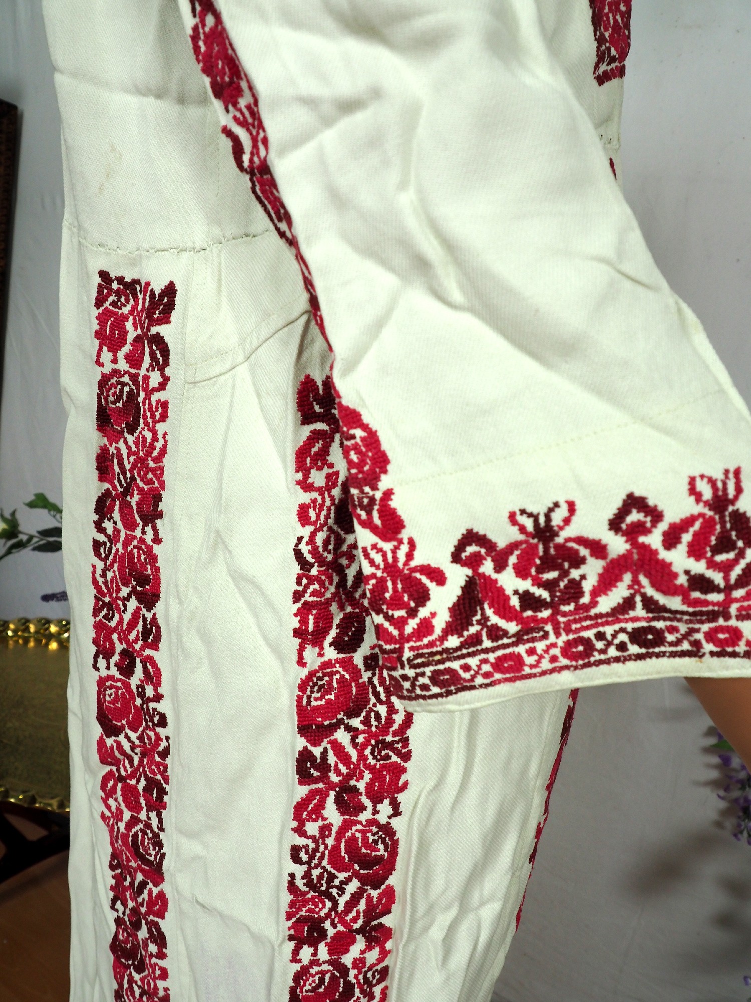 Palestinian girls embroidered ethnic dress No:6