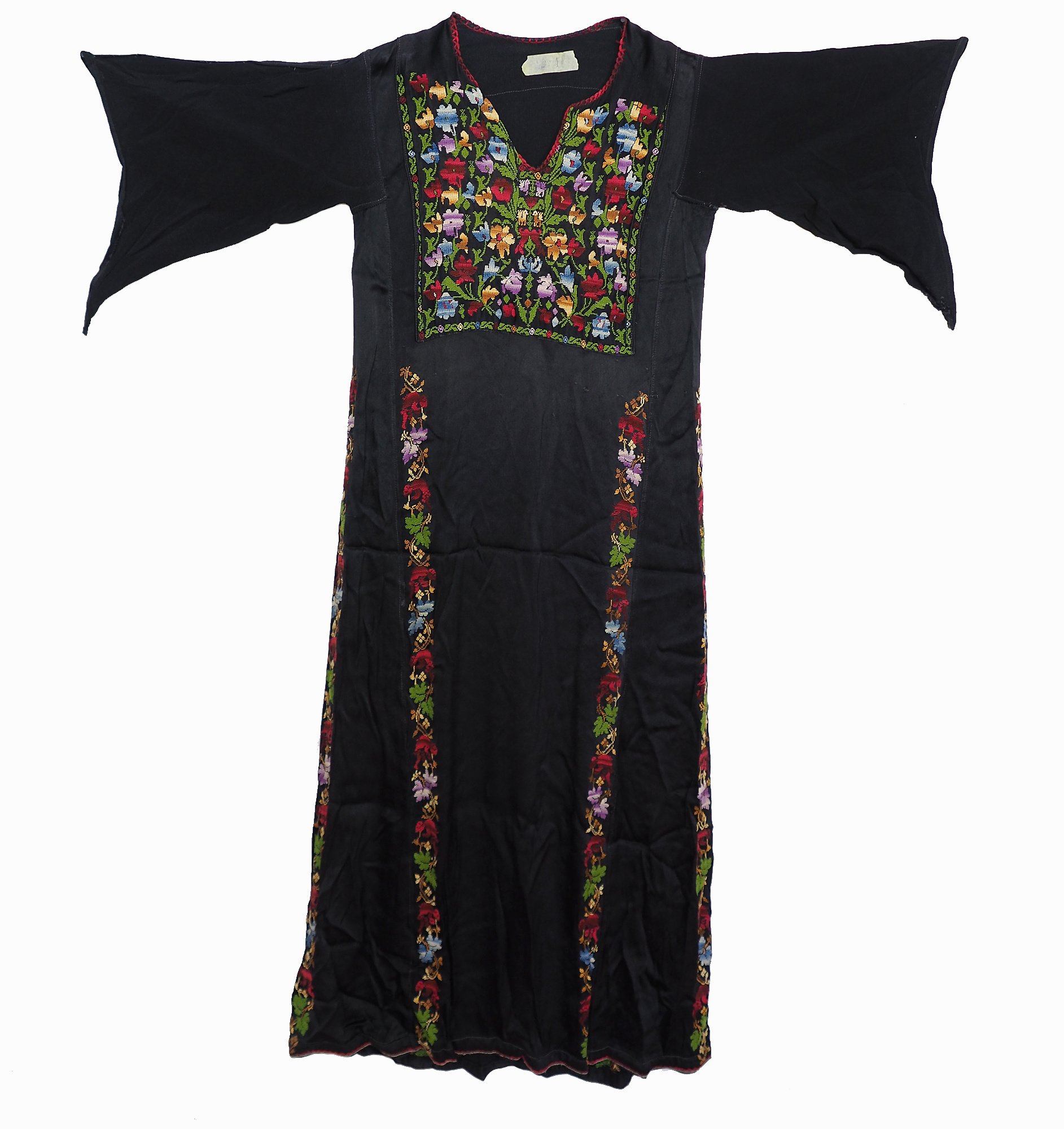 Palestinian girls embroidered ethnic dress No:1