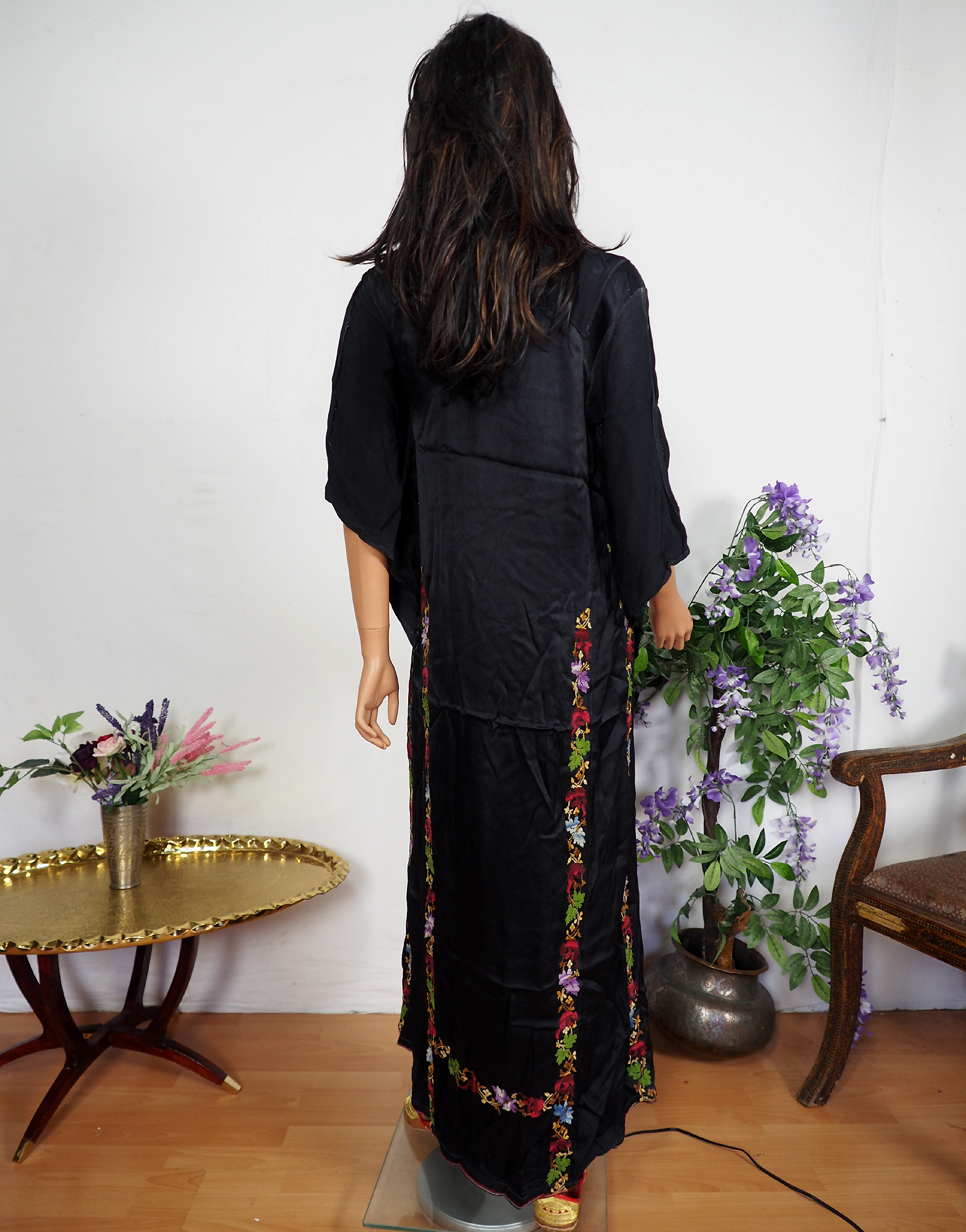 Palestinian girls embroidered ethnic dress No:1