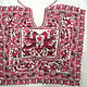 antique hand embroidered bedouin palestinian Ethnic thoub tunic dress No-11