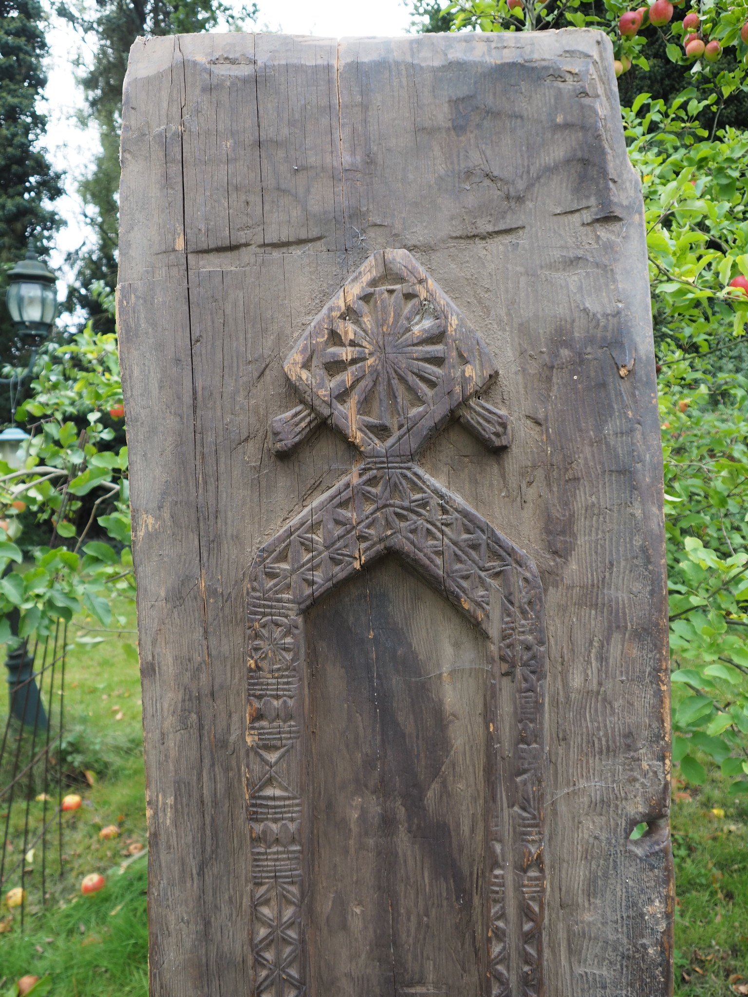 Antique orient vintage carved wooden door panel Door from Nuristan Afghanistan Swat valley Pakistan 20/1