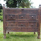 antique 19th century orient vintage cedar wood treasure Dowry Chest from Nuristan Afghanistan Pakistan (swat vally ) No:9