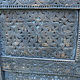 antique 19th century orient vintage cedar wood treasure Dowry Chest from Nuristan Afghanistan No:20/1