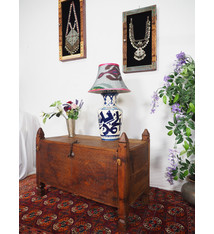 antique orient vintage cedar wood treasure Dowry Chest from Afghanistan Kabul istalif No:BAS 1