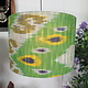 extravagant orient Uzbek Ikat stoff Schirm Lampenschirm Leuchtenschirm lampshade Nr:G