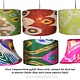 hand made  Unusual Origina Ikat lamp shade from uzbek Ikat No.H