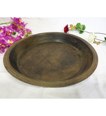 antik orient Holz Tablett teller Antique wooden tray Nuristan Afghanistan ulm/A