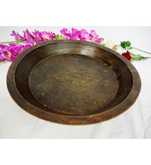 antik orient Holz Tablett teller Antique wooden tray Nuristan Afghanistan ulm/B