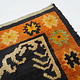 68,9"34,6" inch  Rare antique oriental hand Knotted Tibetan Khaden sleeping Carpet No:9