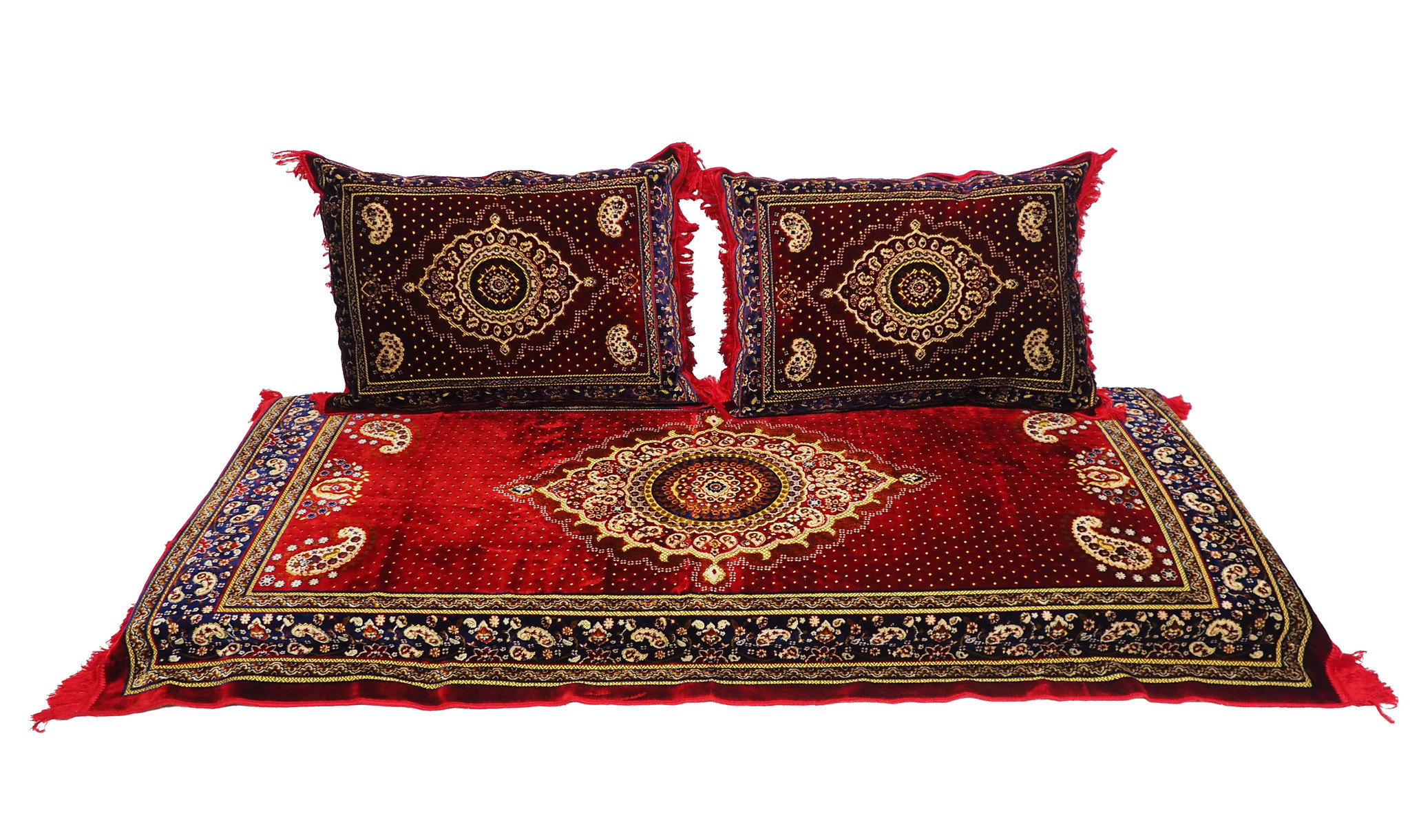 190x75 orient Sitzkissen Matratze Sitzecke Afghan toshak seating mattress (Rot /21) توشک