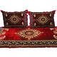 190x75 orient Sitzkissen Matratze Sitzecke Afghan toshak seating mattress (Rot /21) توشک