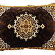 80x58 cm orient Afghan nomad rug seat cushions floor cushion pillow Turkmen 1001 night unit price (brown-2021)