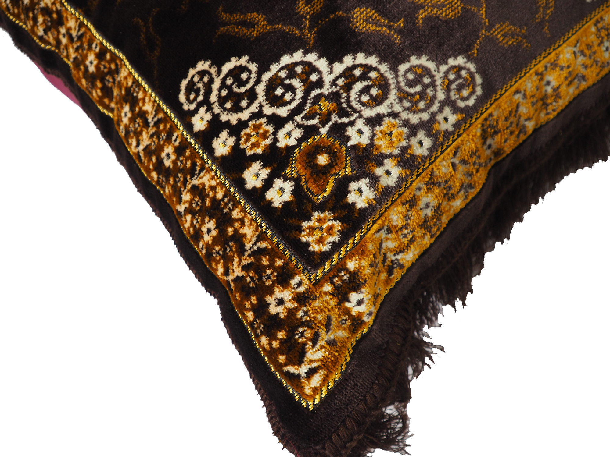 80x58 cm orient Afghan nomad rug seat cushions floor cushion pillow Turkmen 1001 night unit price (brown-2021)
