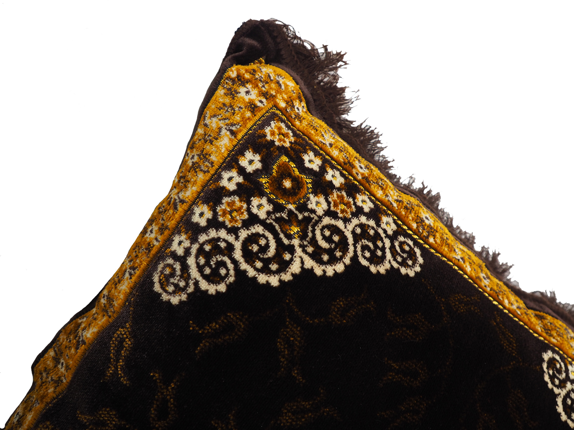 80x58 cm orient Afghan nomad rug seat cushions floor cushion pillow Turkmen 1001 night unit price (brown-2021)