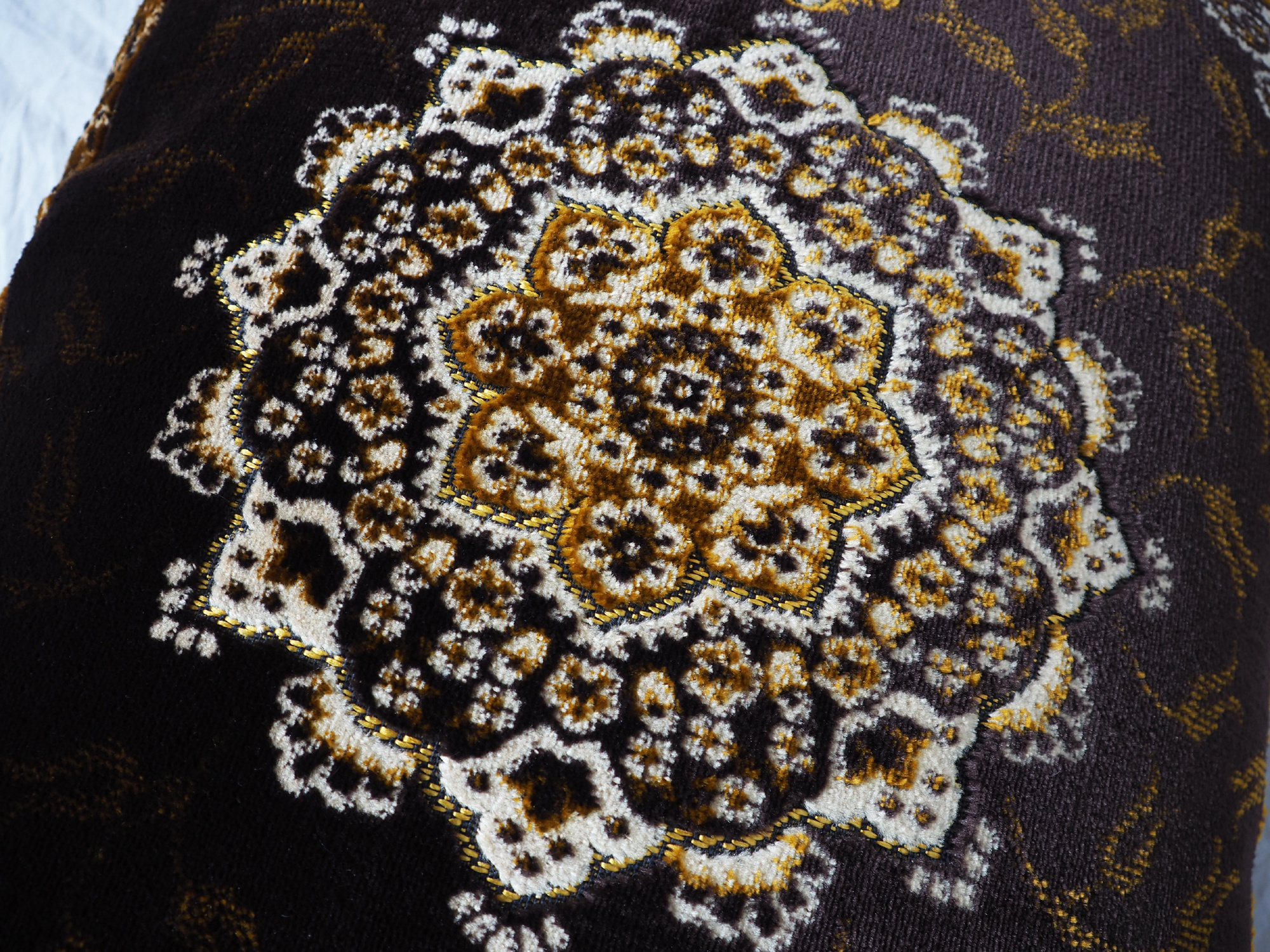 80x58 cm orient Afghan nomad rug seat cushions floor cushion pillow Turkmen 1001 night unit price (brown-2021)