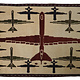 hand-knotted Warrug drone rugs from Afghanistan . No:7570