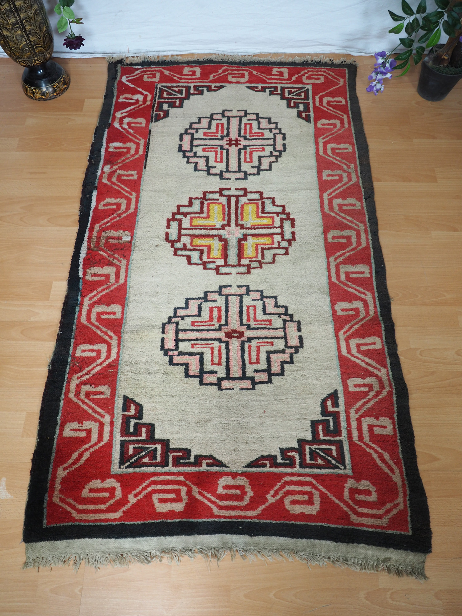 antik Tibetischer Khaden Yoga Meditation Dorfteppich buddhistische Klöster gebetsteppich Teppich Schlafteppich Nr.25