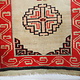 165x95  cm Rare antique oriental hand Knotted Tibetan Khaden sleeping Carpet No:25