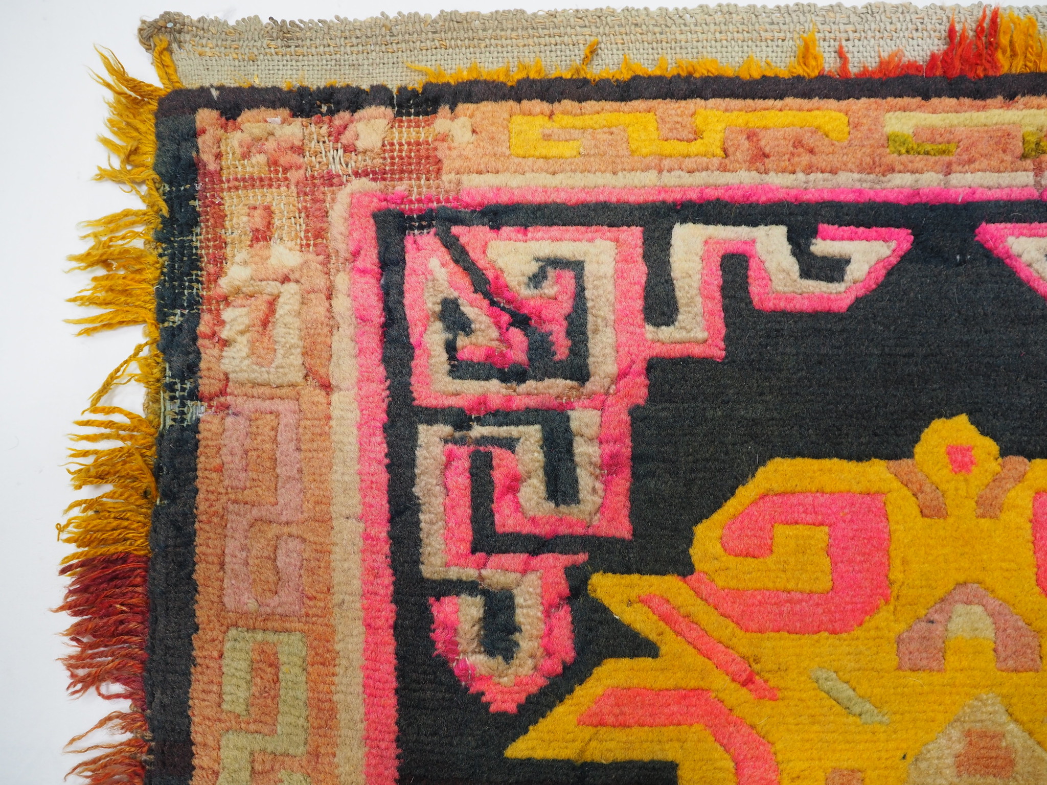 antik Tibetischer Khaden Yoga Meditation Dorfteppich buddhistische Klöster gebetsteppich Teppich Schlafteppich Nr.9 5