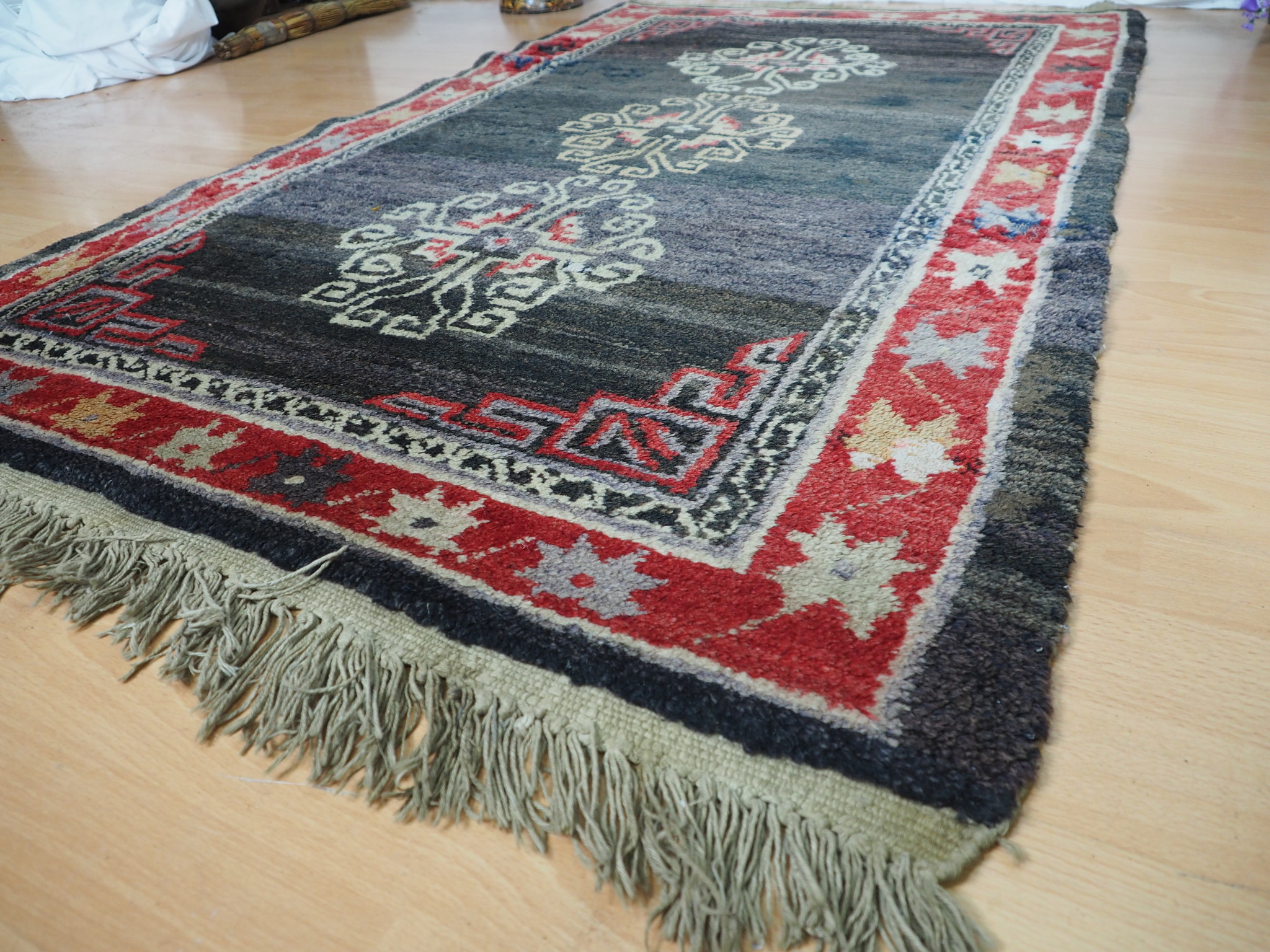 antik Tibetischer Khaden Yoga Meditation Dorfteppich buddhistische Klöster gebetsteppich Teppich Schlafteppich Nr. 20