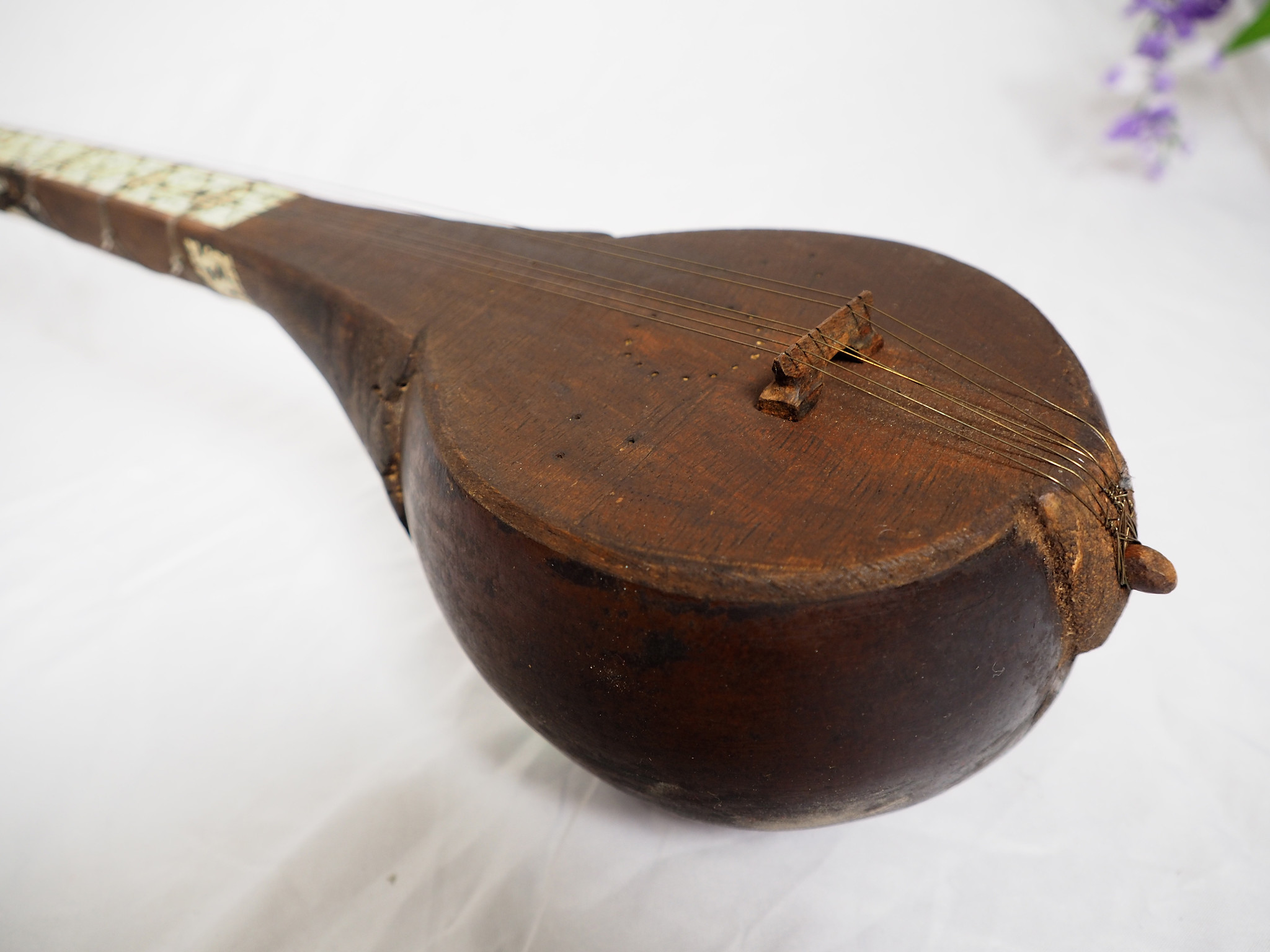 Antike Tambura Musikinstrument aus Afghanistan  ‏21/B