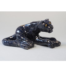 Extravagant Royal blau Lapis lazuli  tier figur briefbeschwere  Raubkatze Nr:21/2