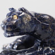 Extravagant Royal blau Lapis lazuli  tier figur briefbeschwere  Raubkatze Nr:21/2