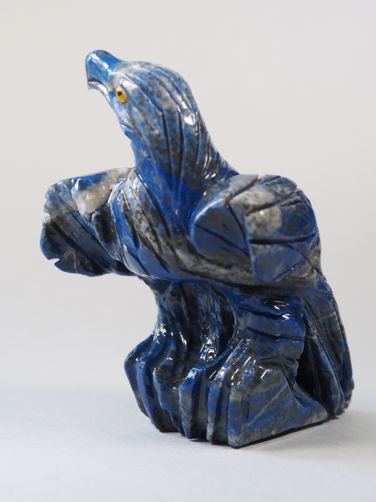 Extravagant Royal blau Lapis lazuli Adler tier figur briefbeschwere  Nr:21/  - Copy