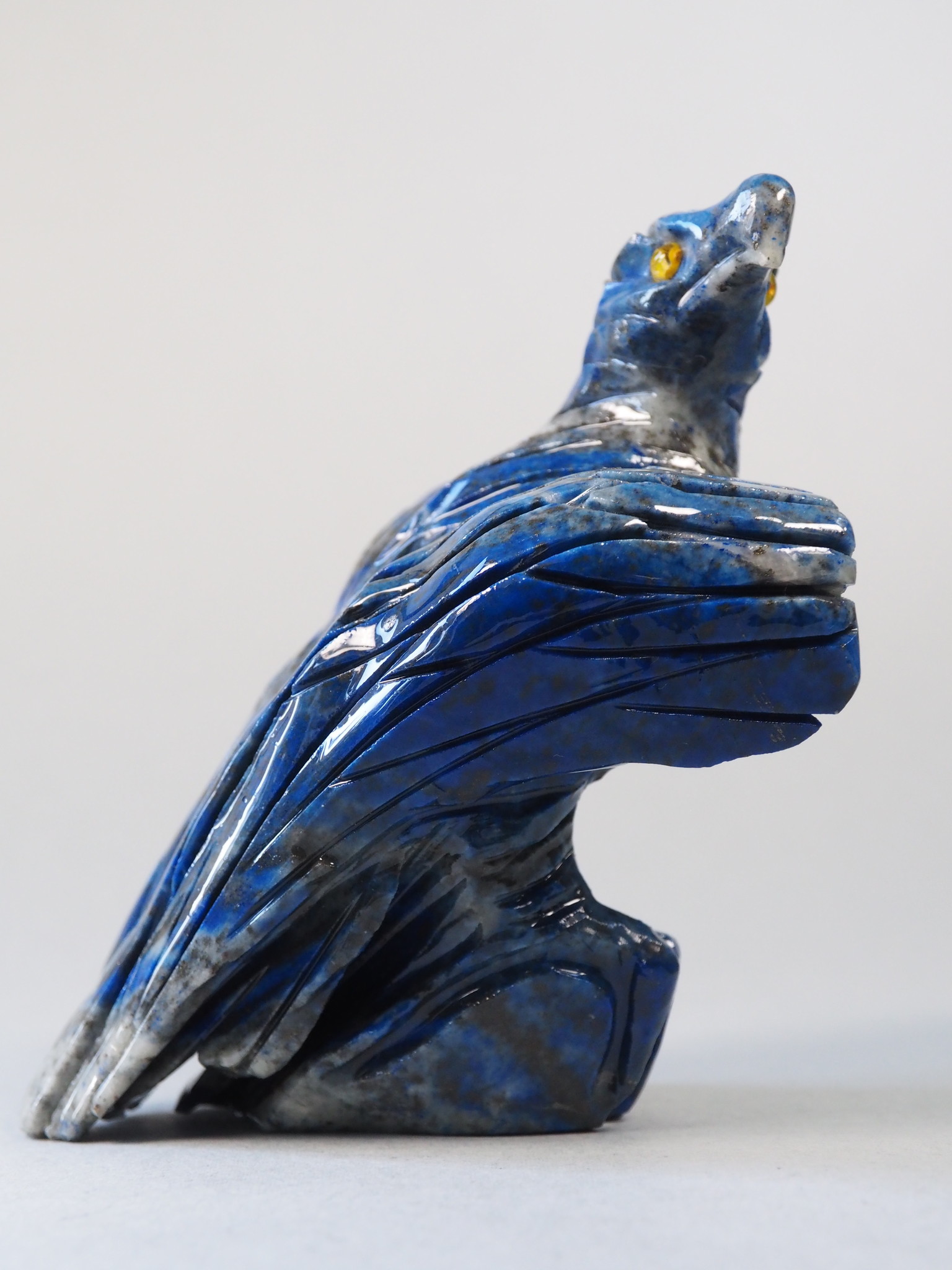 Extravagant Royal blau Lapis lazuli Adler tier figur briefbeschwere  Nr:21/  - Copy