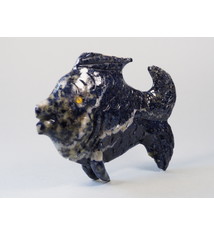 Extravagant Royal blau Lapis lazuli  tier figur briefbeschwere  Fisch Nr:21/4