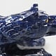 Extravagant Royal blau Lapis lazuli  tier figur briefbeschwere Raubkatze Nr:21/7