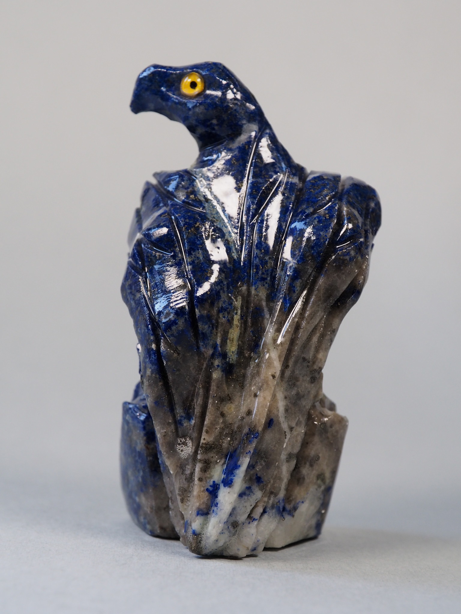 Extravagant Royal blau Lapis lazuli  tier figur briefbeschwere Adler Nr:21/8