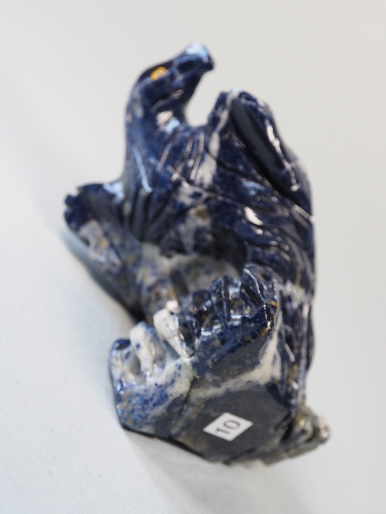 Extravagant Royal blau Lapis lazuli  tier figur briefbeschwere Adler Nr:21/ 10