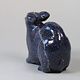 Extravagant Royal blau Lapis lazuli  tier figur briefbeschwere Hase Nr:21/13