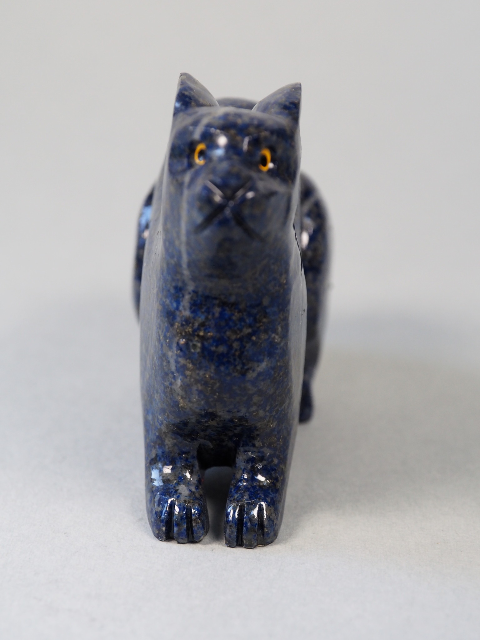 Extravagant Royal blau Lapis lazuli  tier figur briefbeschwere Hase Nr:21/13