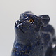 Extravagant Royal blau Lapis lazuli  tier figur briefbeschwere Hase Nr:21/13