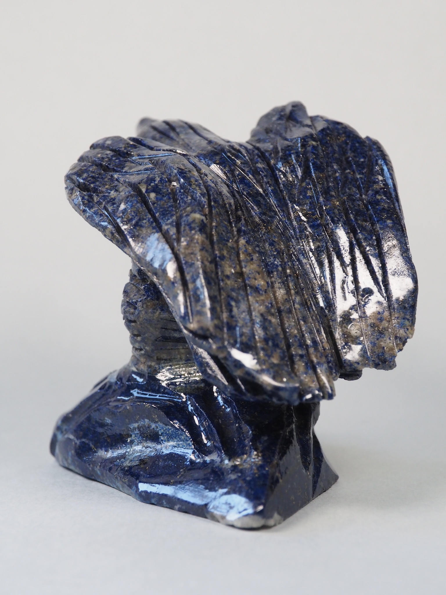 Extravagant Royal blau Lapis lazuli  tier figur briefbeschwere Adler Nr:21/16