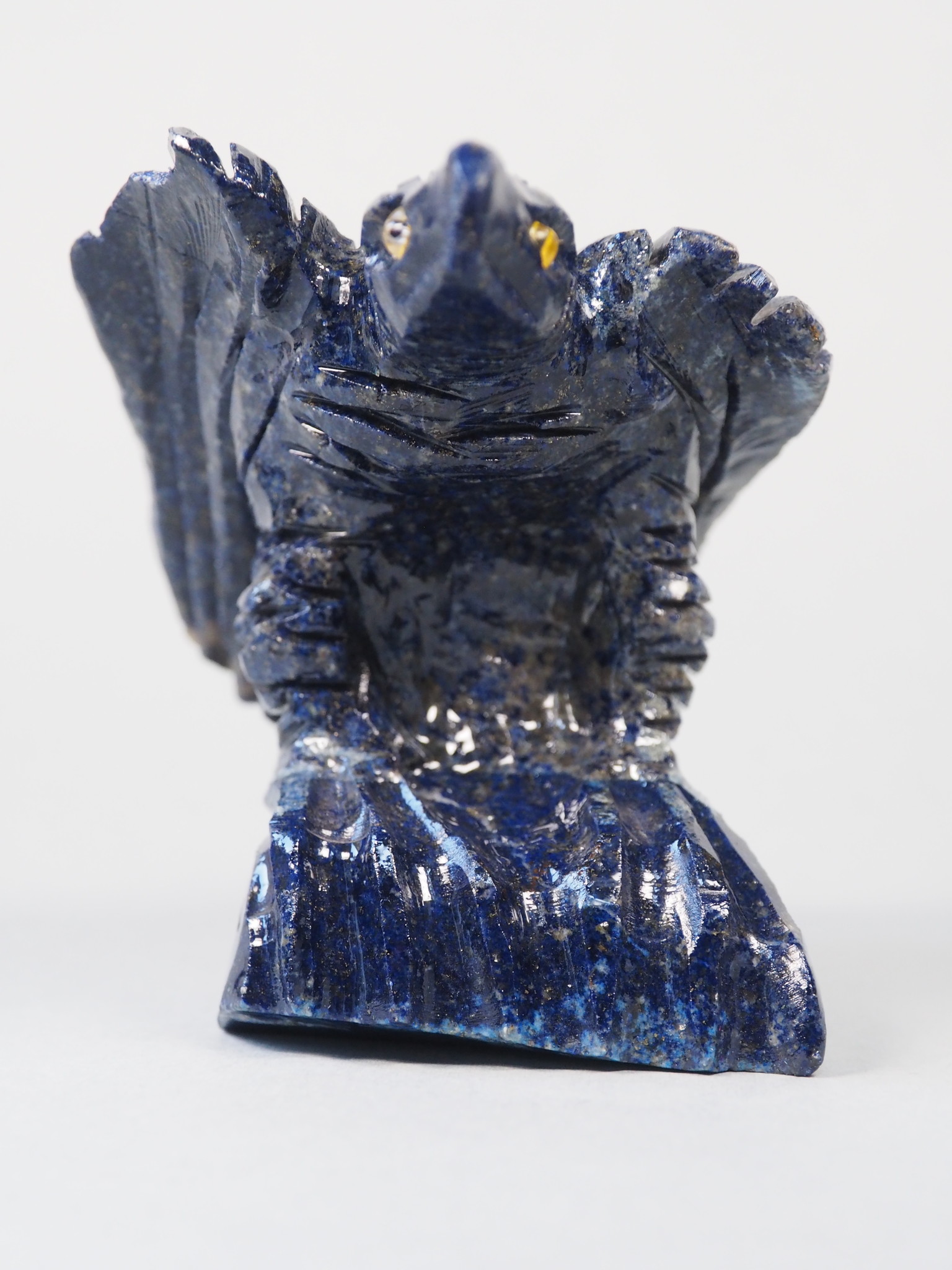 Extravagant Royal blau Lapis lazuli  tier figur briefbeschwere Adler Nr:21/16