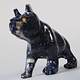 Extravagant Royal blau Lapis lazuli  tier figur briefbeschwere Hund Nr:21/19