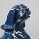 Extravagant Royal blau Lapis lazuli  tier figur briefbeschwere Hund Nr:21/ 23