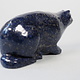 Extravagant Royal blau Lapis lazuli  tier figur briefbeschwere Katze Nr:21/ 24