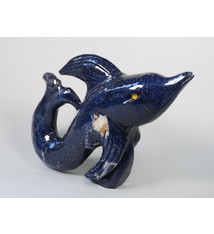 Extravagant Royal blau Lapis lazuli  tier figur briefbeschwere Delfin Nr:21/ 25