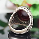 antique handmade Silver Carnelian stone turkmen statement AQEEQ ring from Afghanistan No:WL21/24