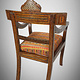 A Qajar (khatamkari technique)  chair Persia, 19th Century No: B