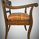 Antique Qajar (khatamkari technique)  chair  , 19th Century No: C