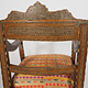 Antique Qajar (khatamkari technique)  chair  , 19th Century No: C