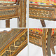 Antique Qajar (khatamkari technique)  chair  , 19th Century No: C