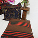 antique very rare Balochi nomadic carpet cushion orient nomad rug seat Bohemian Afghanistan pillow 21/7