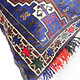 antique very rare Balochi nomadic carpet cushion orient nomad rug seat Bohemian Afghanistan pillow 21/7