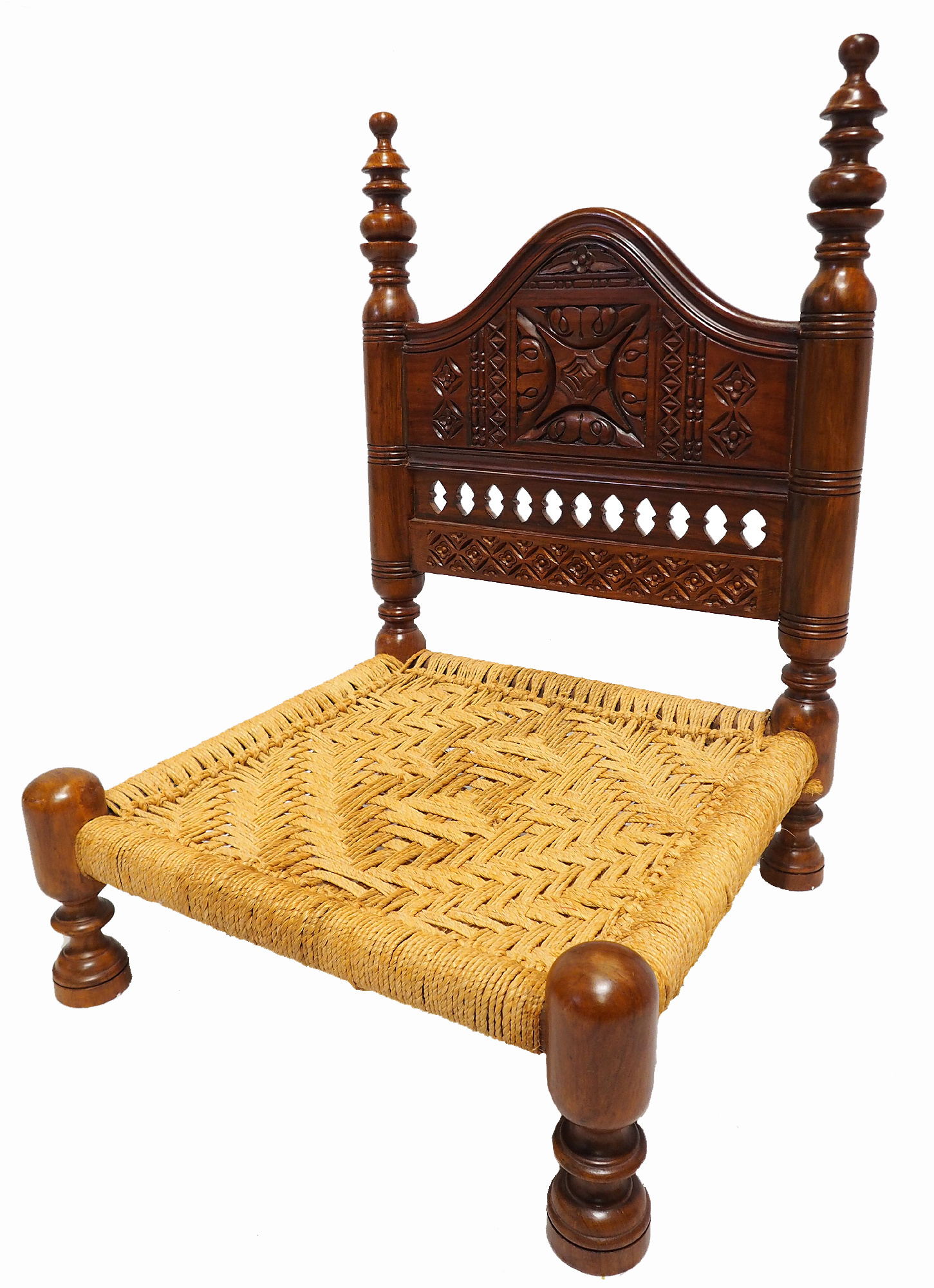 3-piece oriental seating area sofa set armchair chair Nuristan Afghanistan